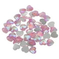 thumbnail image 2 of Color De Rosa Multi Del Corazón Del Color Del Cabo De La Sirena Fishscale De La Resina De 50pcs 12m M Sunnimix Estilo de Fishscale, 2 of 8