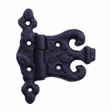 Black Frame Hinges - Wrought Iron Cabinet Hinge Black Rustproof