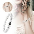 thumbnail image 2 of Zmoon Bracelet Magnétique Extensible Perlé pour Hommes, 2 of 5