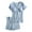 Blue, variant on Lixiuxyad Appealing Pajamas Women Pajama Sets Soft Comfortable Nursing Sleepwear Maternity Pajama Set For Breastfeeding Moms Postpartum Loungewear With Built In Bra