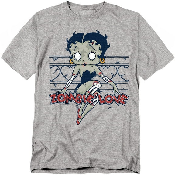 Betty Boop T-Shirt Zombie Pinup Unisex Graphic Tee For Men & Women