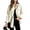 Beige, variant on Domzest Womens Corduroy Shirt Jacket Button Down Frayed Hem Lapel Shirt Jackets 2026 Fall Casual Oversized Outerwear with Chest Pocket Beige L