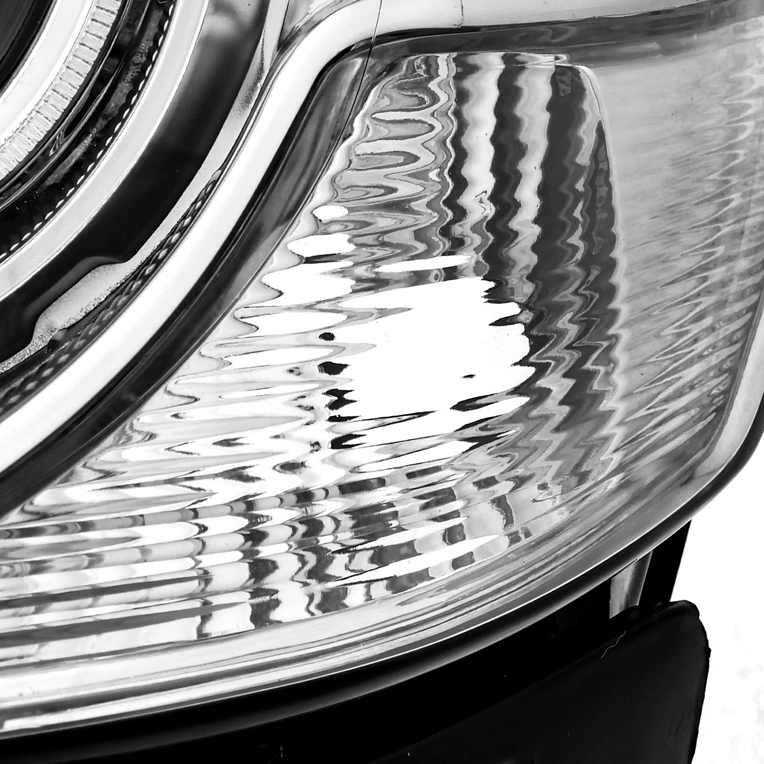 AKKON - Fits 2007-2009 Lincoln MKZ 2006 Zephyr [Halogen Type] Chrome Headlights Pair Driver Left+Passenger Right 06-09