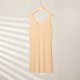 thumbnail image 1 of Vestido de verano de talla grande para chica gordita, de seda helada, ultrafino, sin costuras, de tela suave y agradable al tacto, camisón sexy con base de tirantes, 1 of 6