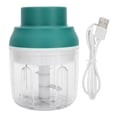 thumbnail image 1 of Picadora eléctrica USB de frutas, verduras, cebolla, ajo, cortadora de alimentos, suministros de cocina, 250 ml, 1 of 14