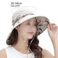 thumbnail image 2 of Gorra de sombrilla Gorra de sol con protección UV de verano para niños Gorra de lavabo de playa plegable Gorra de sandalia Gorra de sol de viaje, 2 of 5