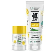 Hello Bello Sncare Set: Kids .5oz Stck + Kids 5oz Ltion