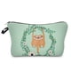 thumbnail image 1 of Bolsa de cosméticos con patrón de perezoso para mujer, neceser con impresión Digital, organizador de viaje, bolsa de maquillaje, estuches de lápices con cremallera Eco personalizados LIUWENJING unisex, 1 of 2