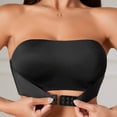 thumbnail image 4 of Mepaouo Women Bandeau Bra No Padded Strapless Bralette Seamless Full Coverage Supportive Tube Top, 4 of 8