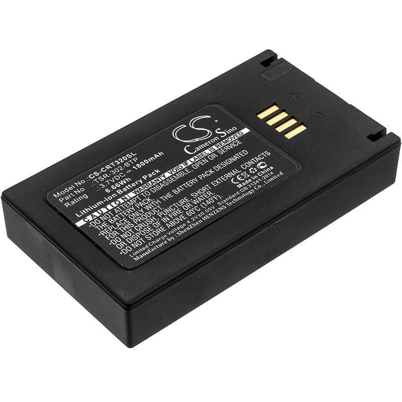 3.7V Battery for Crestron TSR-302 Handheld Touch Screen 1800mAh Quality Cell NEW 