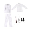 thumbnail image 3 of Ropa para muñeca masculina Hugo Traje 1/6 Abrigo Accesorios, 3 of 9
