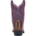 thumbnail image 3 of Dan Post Youth Majesty Leather Square Toe Boots DPC3947, 3 of 7