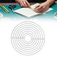 thumbnail image 4 of Card Making Supplies, Reliable Durable Metal Die Cutting DIY Interesting Round Shape Convenient Practical  For Paper Crafts For Photo Album For Card Making, 4 of 8