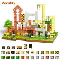 Vecukty 100 PCS 0.9in Magnetic Blocks，Magnet Cubes Toys for Kids,STEM Montessori Stacking Magnet Blocks，Christmas Birthday Gifts for Boys and Girls Age 3  Years Old