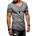 thumbnail image 2 of behype. Men's Oversize T-Shirt MT-7119 [Washed Darkgray, M], 2 of 3