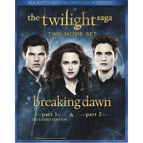 The Twilight Saga Breaking Dawn Parts One And Two Extended The Twilight Saga Breaking Dawn Parts One And Two Extended Editon Exclusive Blu Ray Digital Hd Vudu Instawatch Included Com