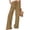 A442 Khaki, variant on High Waisted Wide Leg Pants for Women Elastic Drawstring Palazzo Trousers Soft Breathable Slacks Comfort Work Business Casual Bottoms