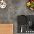 thumbnail image 2 of SHISUYAN Wok Resting Rack 2Pcs 9.1X9.1X1.6In Iron For Stabilizing Wok In Food Stores, 2 of 9