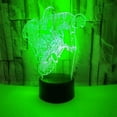 thumbnail image 2 of YSTIAN 3D Motorcycle car Night Light Decor Table Desk Optical Illusion Lamps 16 Color Changing Lights LED Table Lamp Xmas Home Love Birthday Children Kids Decor Toy Gift, 2 of 5