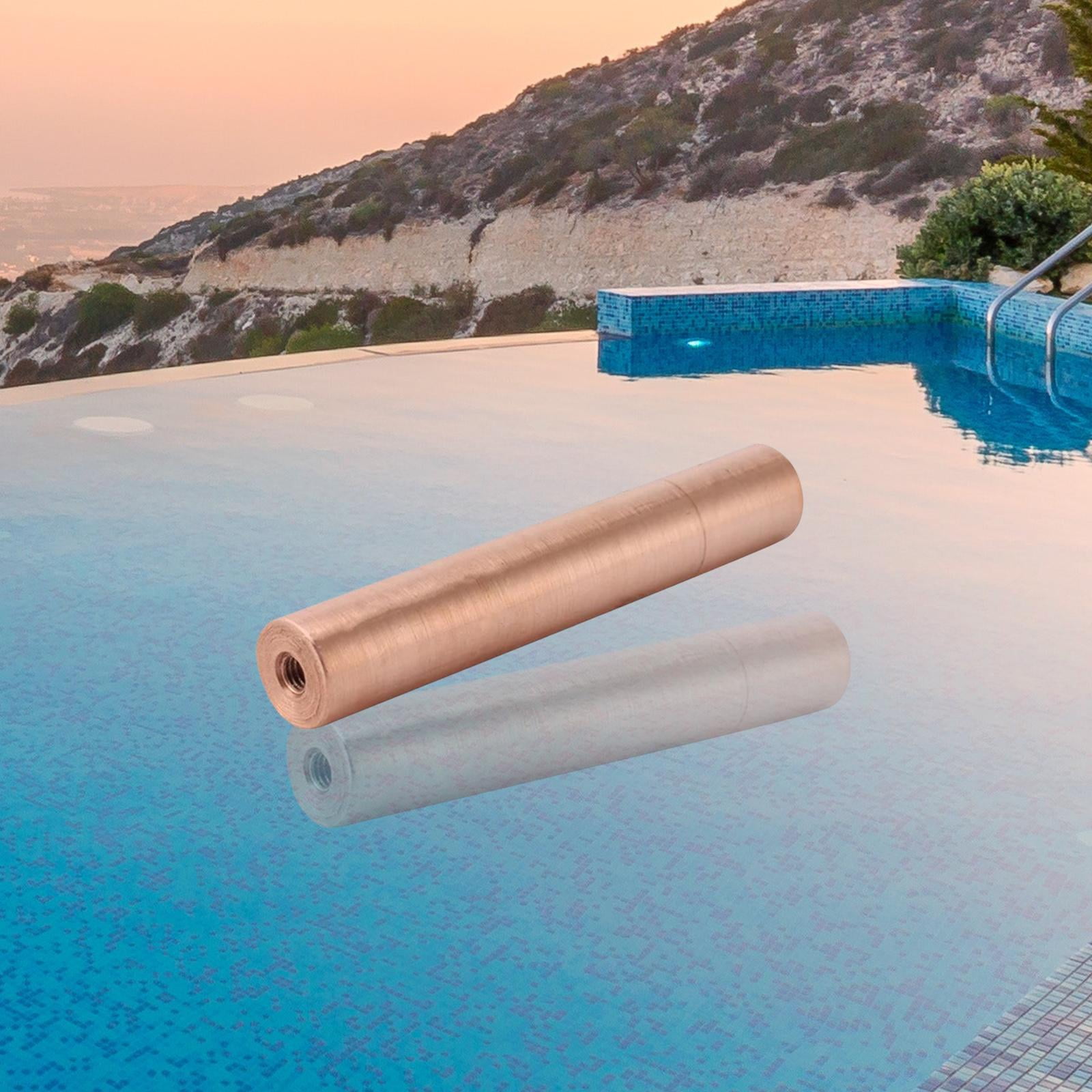 Nishiyuenyi Swimming Pool Anode for , Anode Solar Copper High Efficiency Keeps Pool Cleaner Kill Algae Water for Cleaning swimning pool