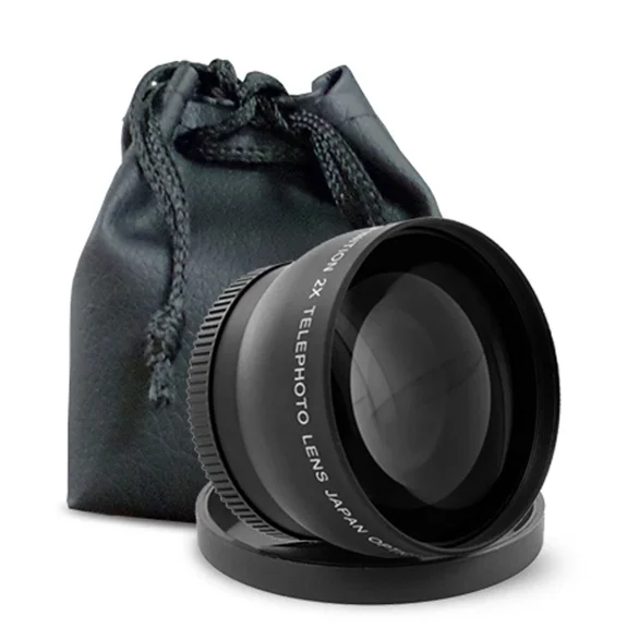 RHEA- 58Mm Telephoto Teleconverter Lens   Cap For Canon Eos Rebel T7 2000D T100 4000D