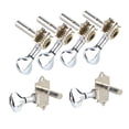 thumbnail image 1 of Herwey Ukulele Metal Knob, Ukulele String Knob,4Pcs/Set Open Type 2 Left  2 Right Ukulele String Knobs Ukulele Replacement Accessory, 1 of 8