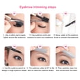 thumbnail image 5 of YAHHU Premium Stainless Steel Eyebrow Trimmer Facial Shaver Dermaplaning Tool for Precision Shaping & Hair Removal, 3 Pack (6.30 x 2.76 in / 16.0 x 7.0 cm), 5 of 9
