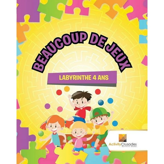 Beaucoup De Jeux: Labyrinthe 4 Ans, (Paperback)