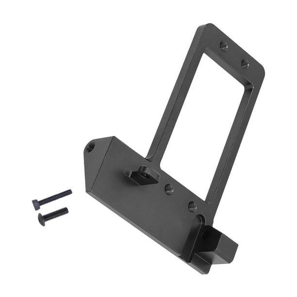 Accesorio de montaje de servo RC Strade Fareast Limited de aleación de aluminio para modelo de coche de juguete Negro