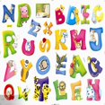 thumbnail image 3 of ZAXARRA A-Z Alphabet Wall Sticker, Nursery Decor, Classroom Background Mural, 3 of 5