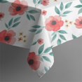 thumbnail image 5 of Pioneer Flower Floral Print Pattern Square Tablecloth, Waterproof Wipeable Spillproof Washable Table Cover for Home Kitchen Party Decor, 60"x60", 5 of 6