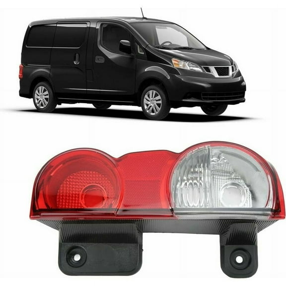 Replacement parts for the right tail light, rear brake light, and front passenger 26550 JX00A of Nissan NV200 2009-2011