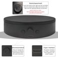 thumbnail image 3 of ComXim Rotating Display Stand, 360 Degree Motorized Photography Turntable, 4.53" Black, ABS Material, 11 Pounds Load Capacity, 3 of 5
