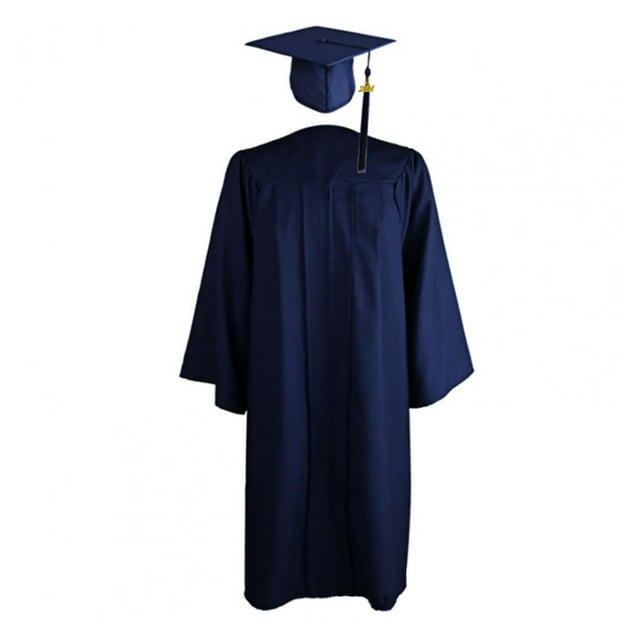 Ensemble de 3 Pcs Uniforme de Diplômés Universitaires Cosplay Étudiant Robe de Graduation Japonaise avec Chapeau et Pendentif à Franges