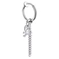 thumbnail image 1 of Non Piercing Earring Unisex Fashion Clip on Earring Dangle Hoop Earring, 1 of 10