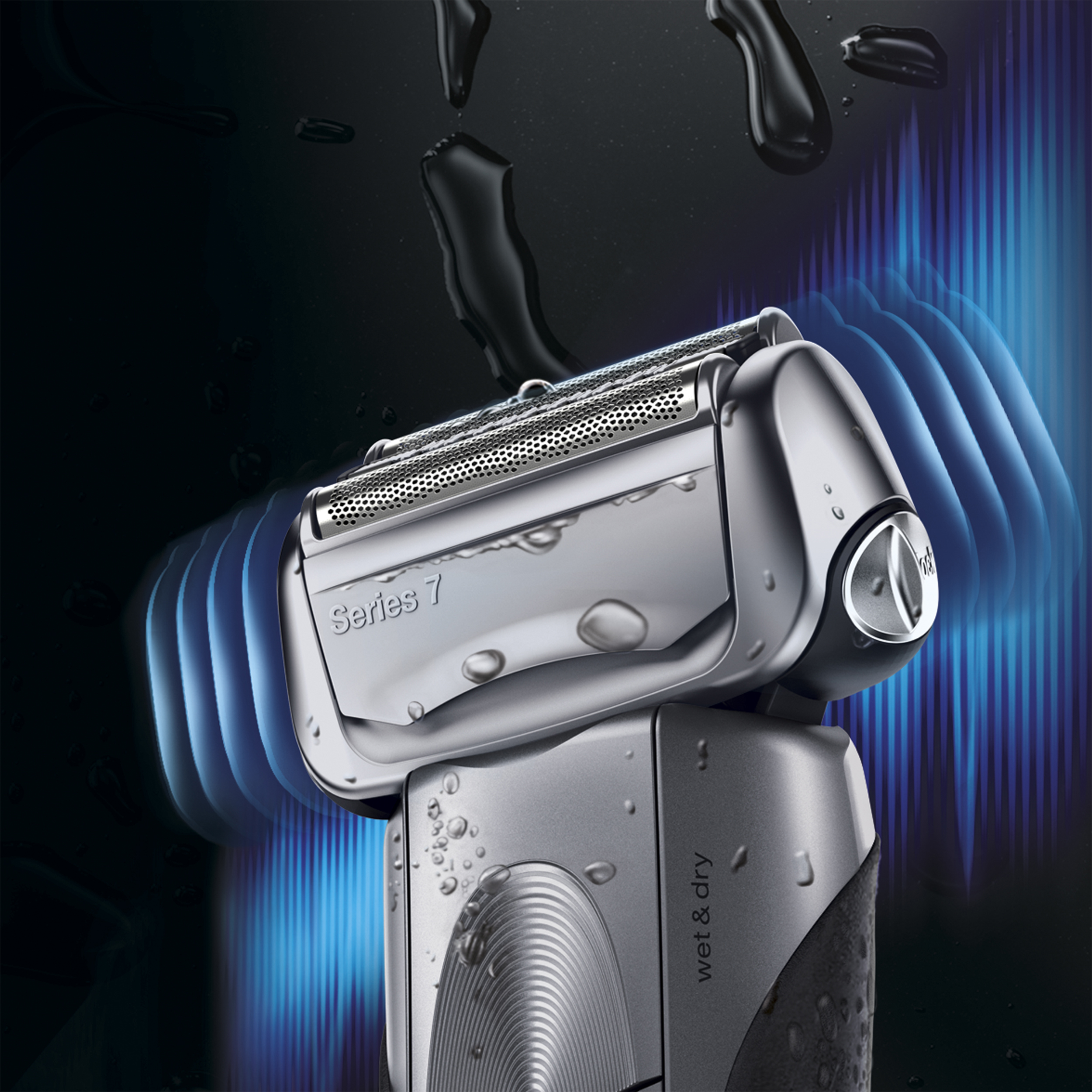 Braun Series 7 760cc-4 Mens Wet Dry Electric Shaver with Clean Station - image 2 of 10
