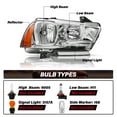 thumbnail image 2 of For 2011-2014 Dodge Charger Headlights Pair Halogen Chrome Headlamps 11-14, 2 of 13