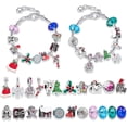 thumbnail image 3 of Girls Advent Calendar 2024 Charm Bracelet Making Kit for Kids Christmas Countdown Calendars, 3 of 5