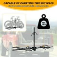 thumbnail image 3 of Kojem 2 Electric Bike Rack Hitch Mount Universal for Trucks SUVs Minivans with 2" Hitch Receiver Platform Style, 3 of 17