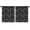 Dinosaur and Text, variant on Blackout Kids Curtains,Dinosaur and Rocket Black Pattern Children's Insulated Curtains Set Of 2,Bedroom Essentials,Toddler Room Decor 42"x54"
