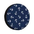 thumbnail image 2 of Balery Nautical Themed Simple Anchors Tire Covers - Tough Tire Wheel Protector for Truck, SUV, Trailer, Camper, RV -15 inch, 2 of 8