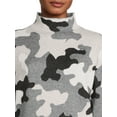 thumbnail image 5 of By Design Women’s Funnel-Neck Print Sweater, 5 of 5