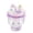 A002- Purple, variant on 3 Pack, Night Light Lamp Diy Mermaid Themed 6 Inch Night Lamp for Bedroom Lamp for Girls Bedroom Blue Decorative Lamp with Craft Supplies for Bedroom Decor, 1 Night Light 1