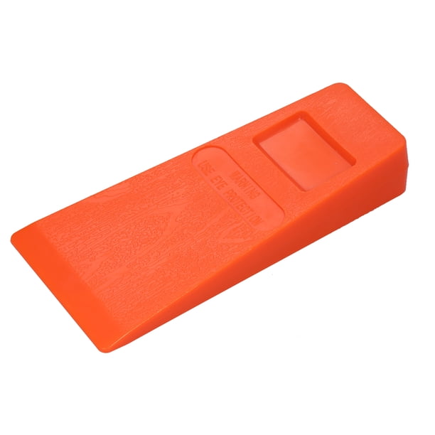 4 Uds 14Cm Cuña de Tala de Plástico Naranja Cuña Talada Cuña de Corte de Árboles Cuña Cuña Abody 4 PIEZAS