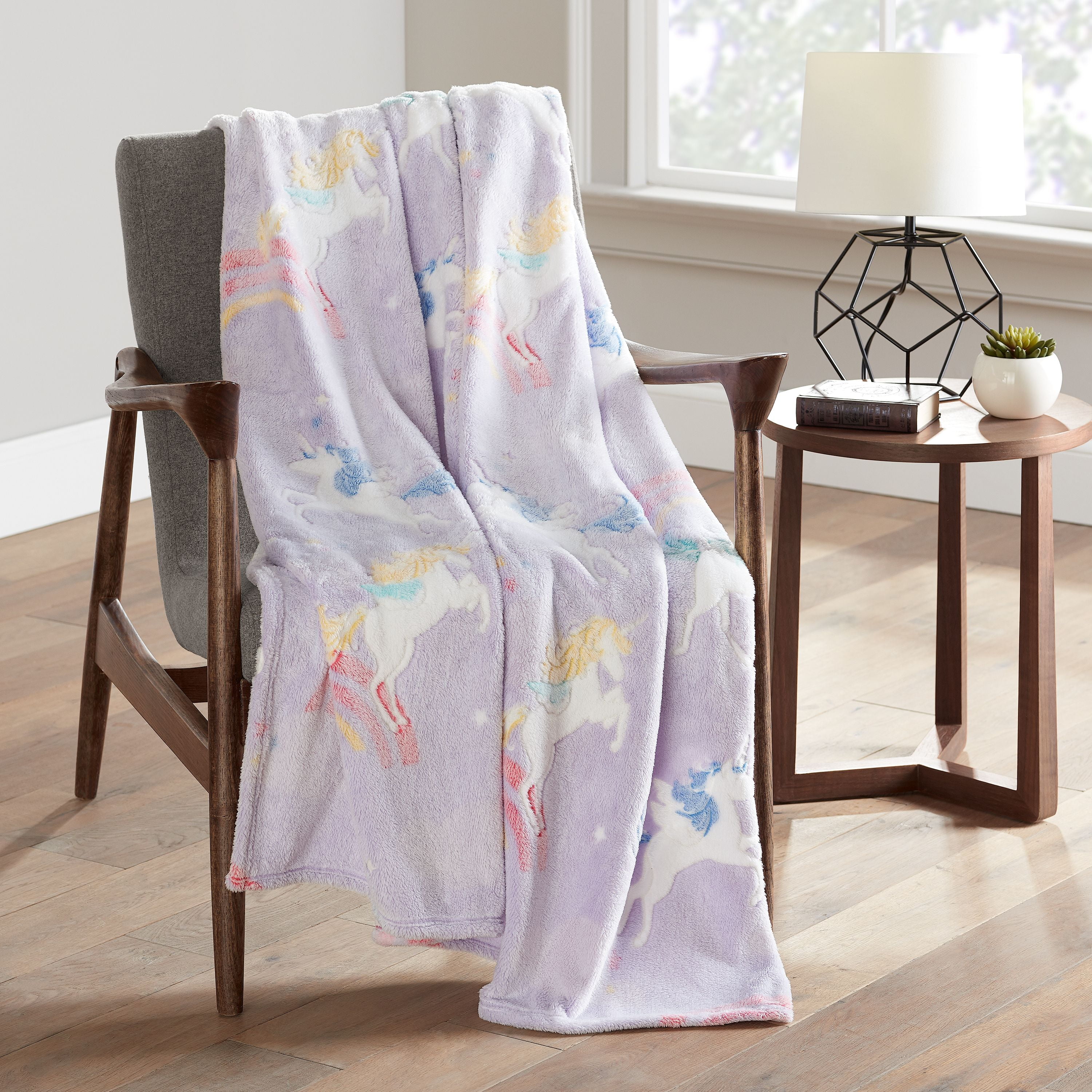 unicorn blanket walmart