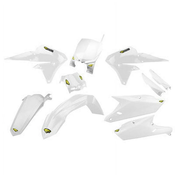 Cycra Powerflow Complete Body Kit White for Yamaha YZ250F 2014-2018