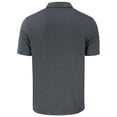 thumbnail image 3 of Men's Cutter & Buck  Heather Black Ivy League Tri-Blend Forge Eco Stretch Recycled Polo, 3 of 3
