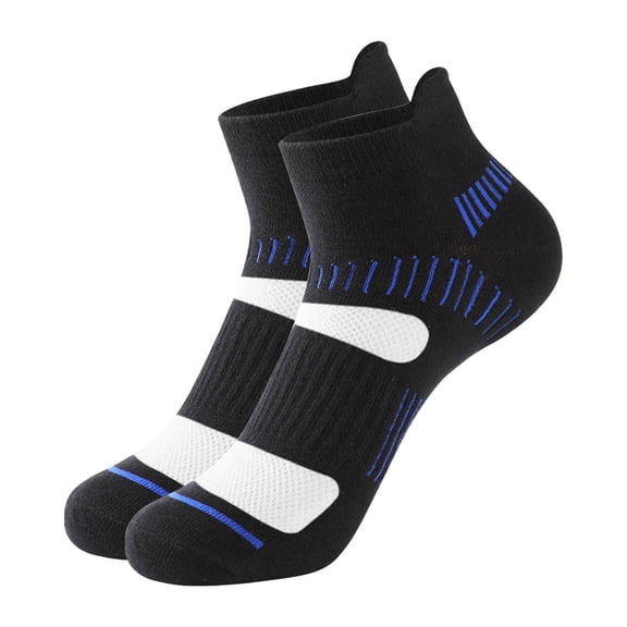 DailyChi Under $2 Crew Socks for Women and Men Athletic Running Socks Cushion Sole Training Socks Moisture Wicking Hiking Socks Lightweight Breathable Stretchy Socks, One Size
