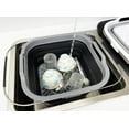 thumbnail image 6 of SAMMART Expandable & Collapsible Dish Drainer - Foldable Drying Rack - Portable Dinnerware Organizer - Space Saving Kitchen Storage Tray, 6 of 7