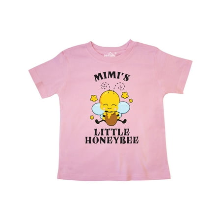 

Inktastic Cute Bee Mimi s Little Honeybee with Stars Gift Toddler Boy or Toddler Girl T-Shirt